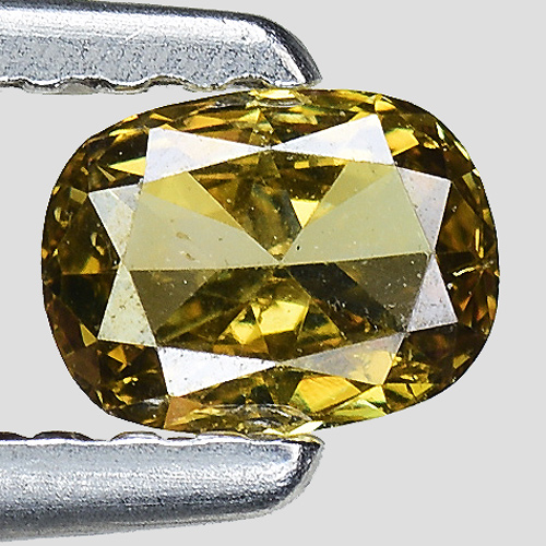 Yellow princess natural diamond loose faceted cut sized 1.8mm